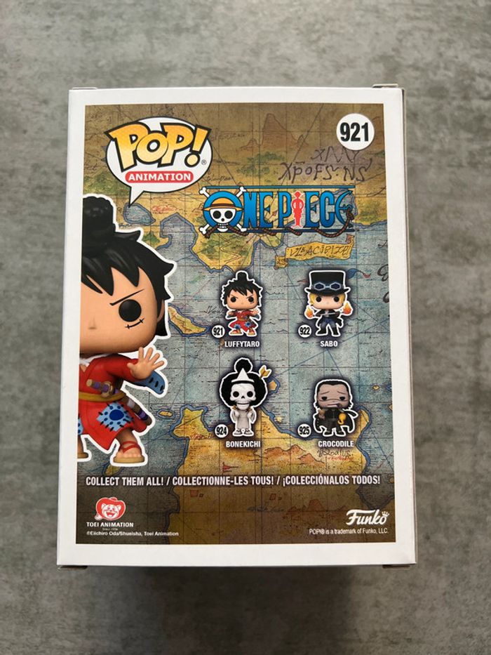 Funko Pop !  Funko One Piece Luffytaro In Kimono (Metallic) Spécial Edition #921 - photo numéro 2
