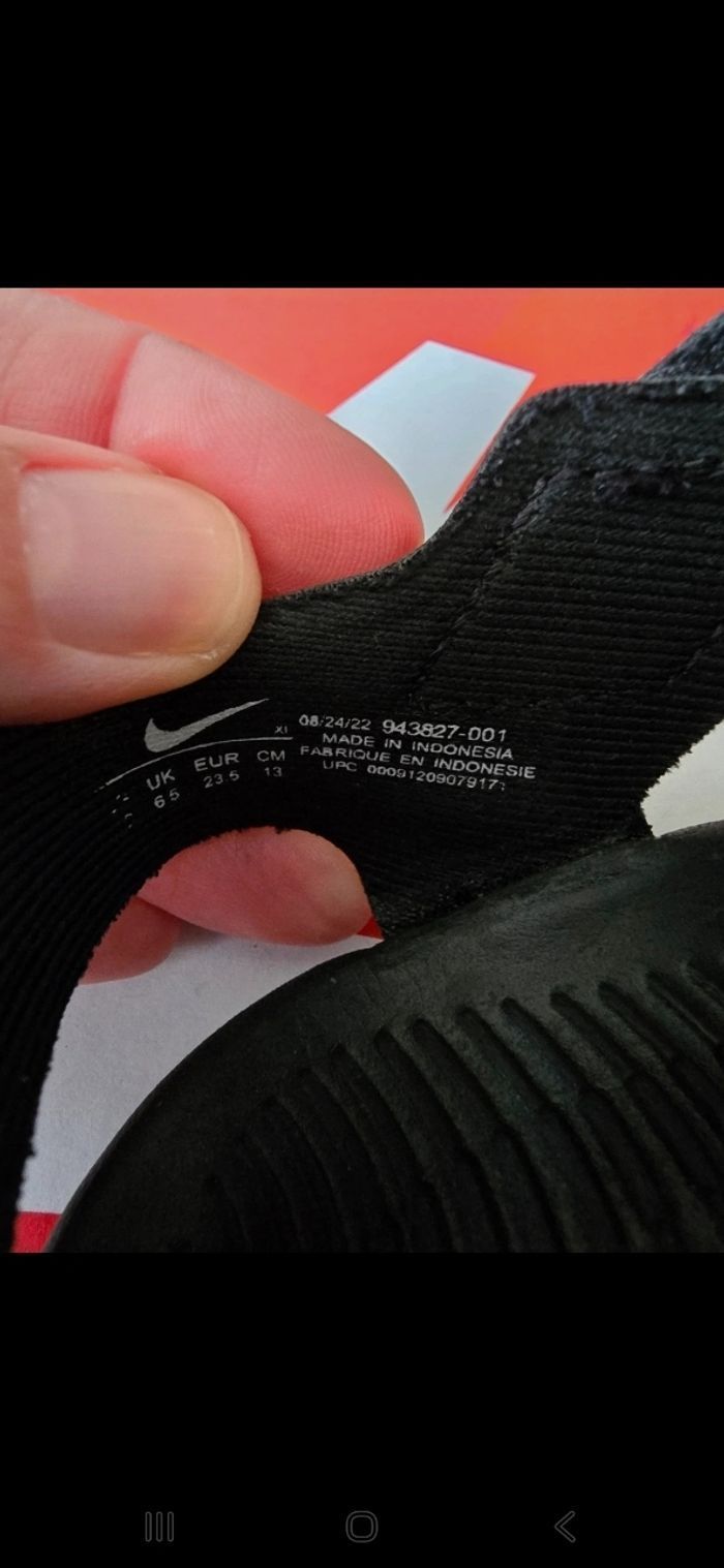 🤩💙😍 neuves , sandales de sport pointure 23.5 nike💙🤩😍 - photo numéro 5