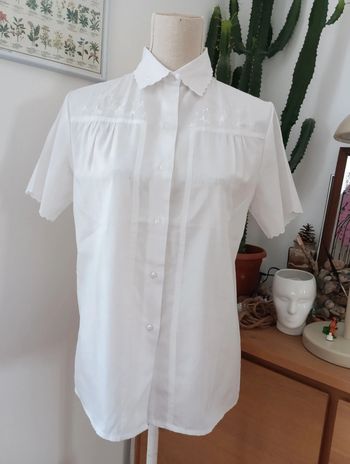 Chemise manches courtes vintage taille 40