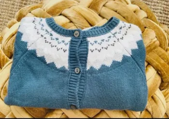 Gilet chaud contenant de l’alpaga bébé