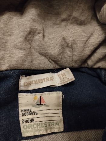 Veste en jean bébé garçon