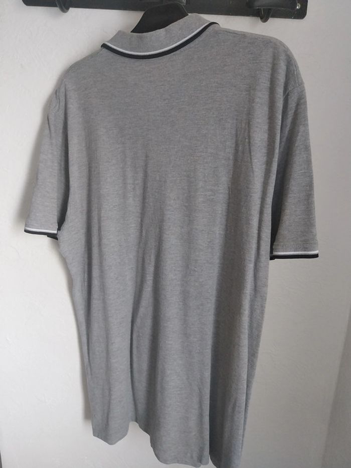Polo gris Man homme T 3XL manche courte - photo numéro 3