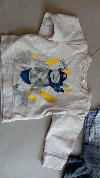 Pull Billy bandit 18mois