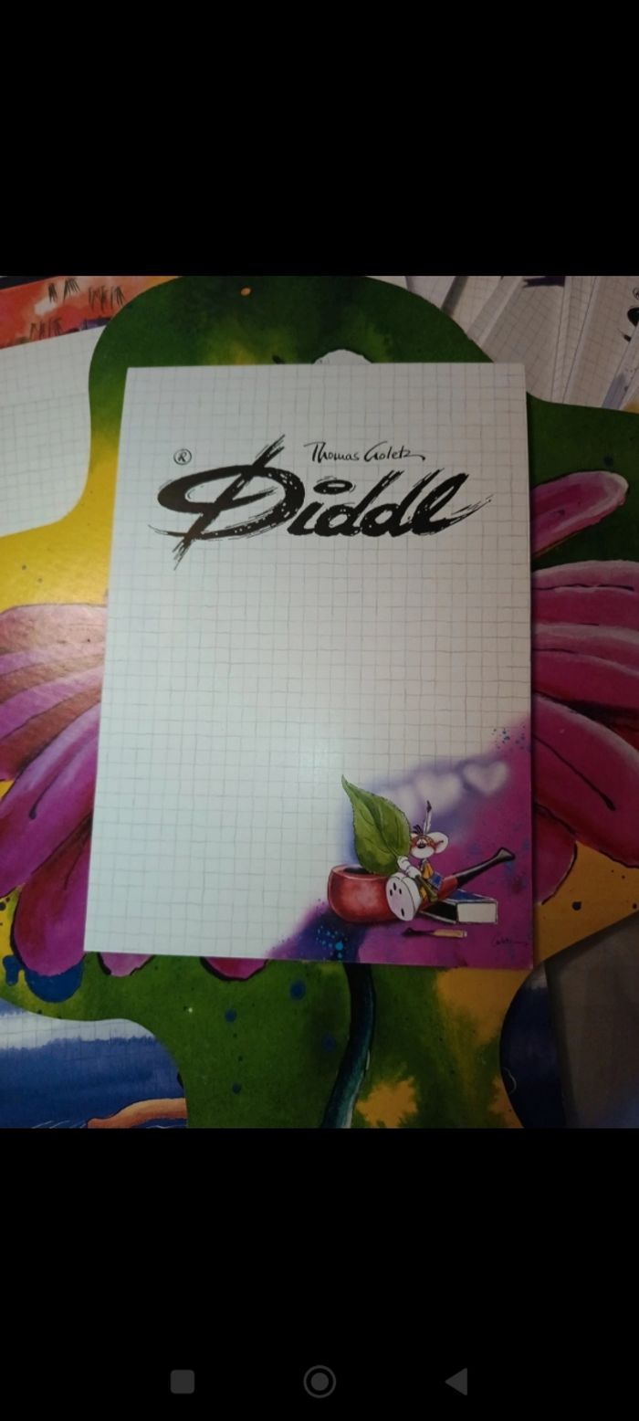 Bloc Diddl a5 complet