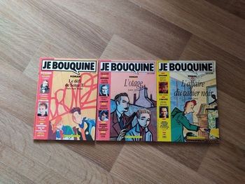 Lot 3 livres Je bouquine 