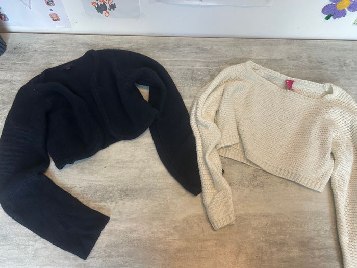 lot 17 vêtements fille 8 ans robes jupes vestes maillot tenue de sport combishort - photo numéro 8