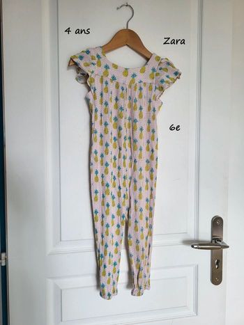 Combinaison été zara 4 ans