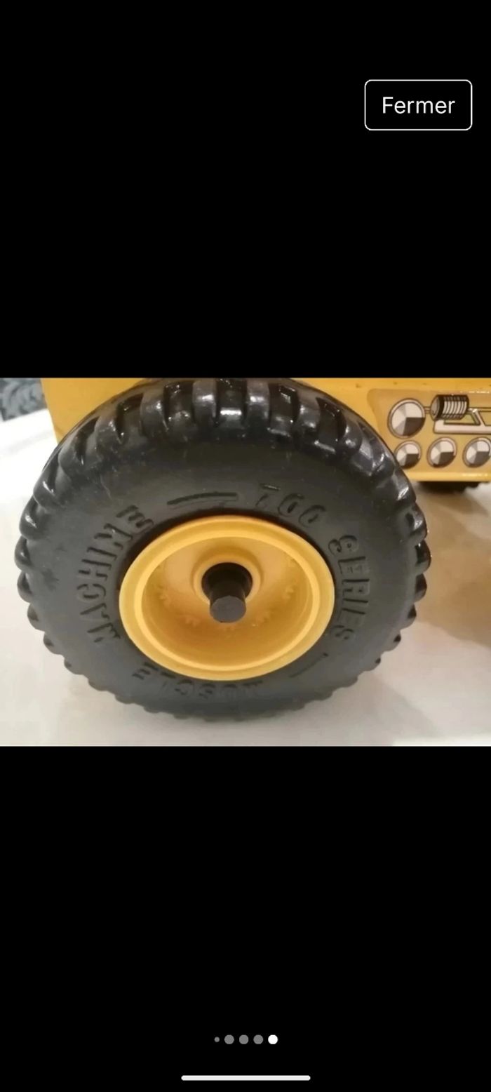 Magnifique camion métallique Vintage. - photo numéro 7