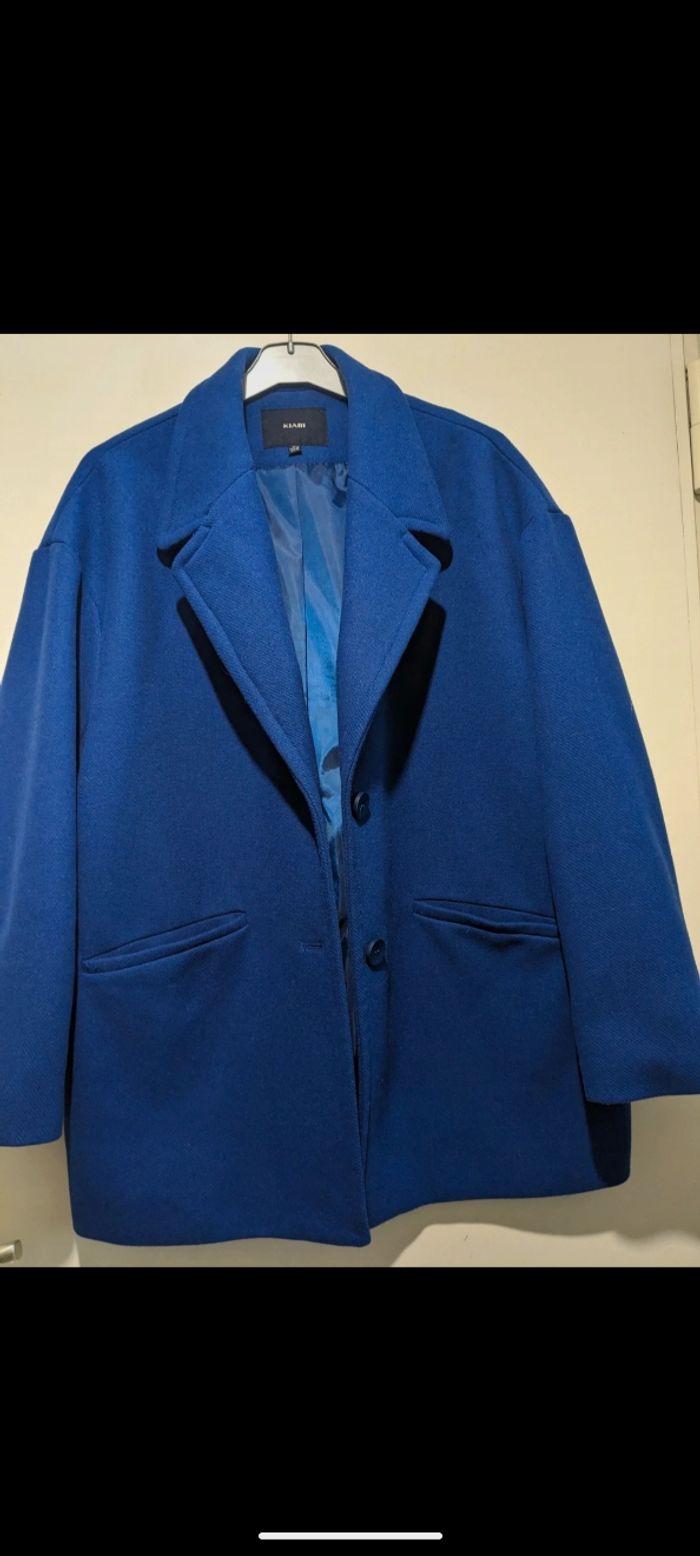 Veste blazer Kiabi bleue. Taille XL - photo numéro 2