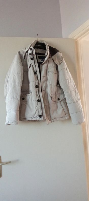 Manteau crème / beige - Taille S - Zara Man