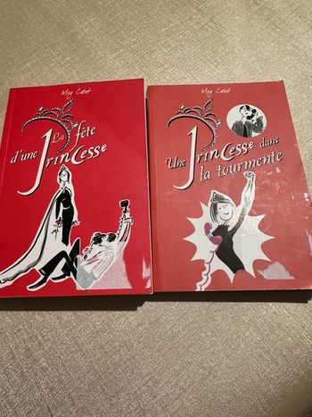 2 livres princesse dans la tourmente