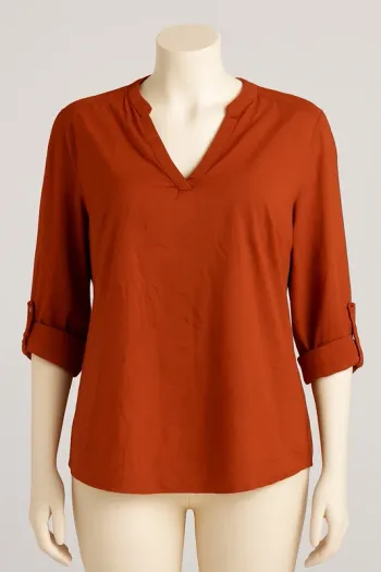 Haut fluide terracotta – bpc – Taille 46