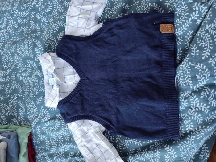 Ensemble chemise gilet - photo numéro 2