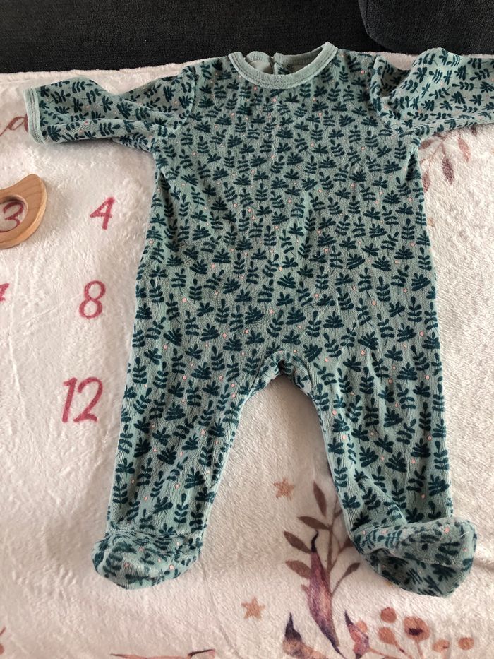 Pyjama velours 3 mois