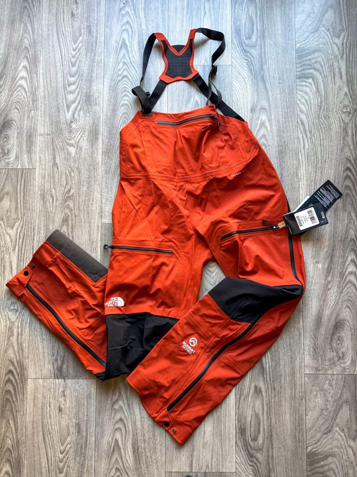 Salopette de ski the north face orange summit series