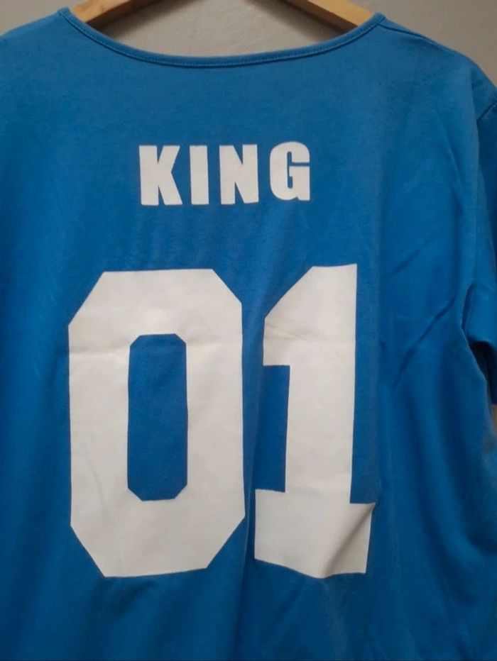 T-shirt floquer King - photo numéro 4