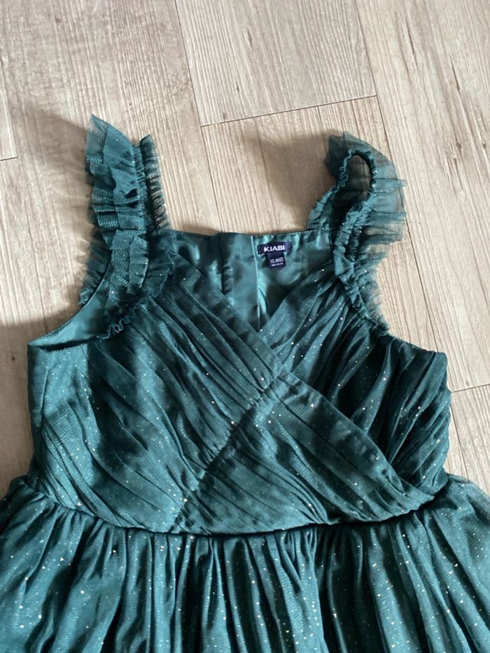 Robe verte qui brille - photo numéro 2