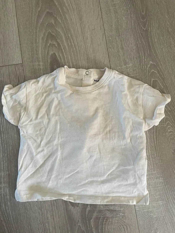 T-shirt kiabi beige