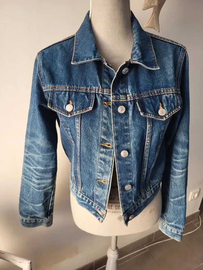 Veste jeans customisé - photo numéro 2