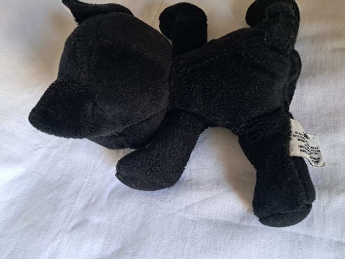 Peluche nounours Chat noir yeux verts Shadow Russ Berrie - photo numéro 7