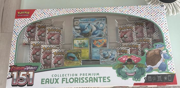 [NEUF] Coffret eaux florissantes tortank Pokémon 151 EV3.5 FR