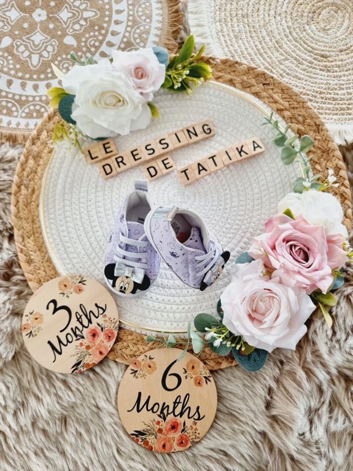 Basket bébé fille Minnie Disney