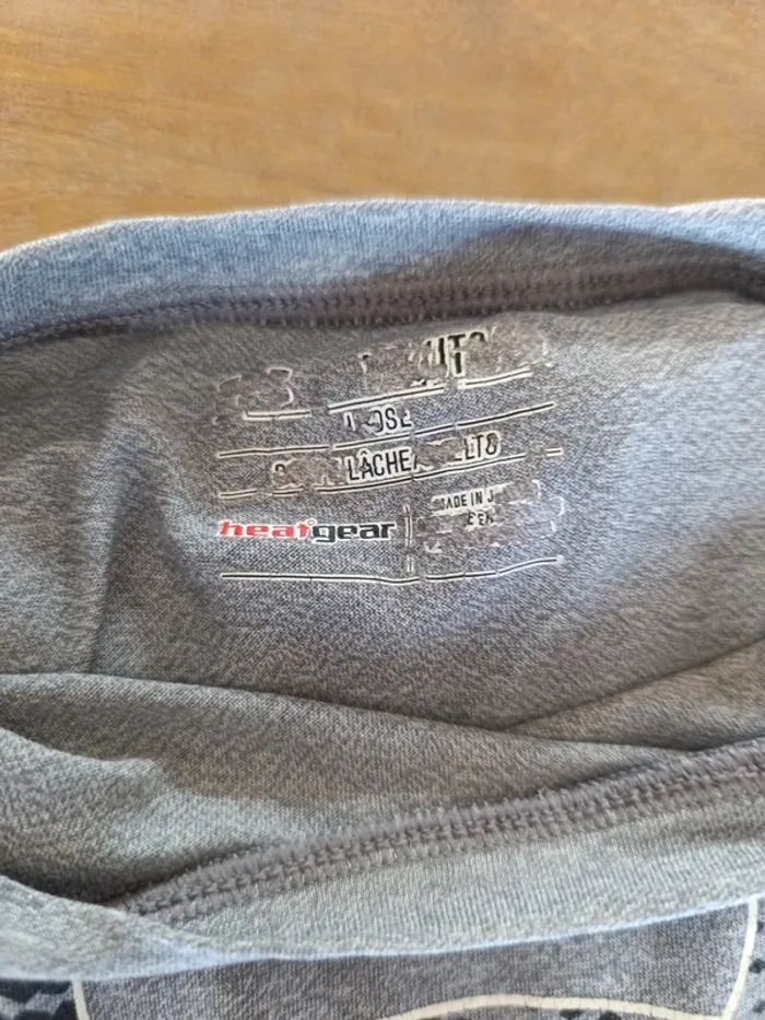 T-shirts under armour heat Gear gris taille M - photo numéro 5