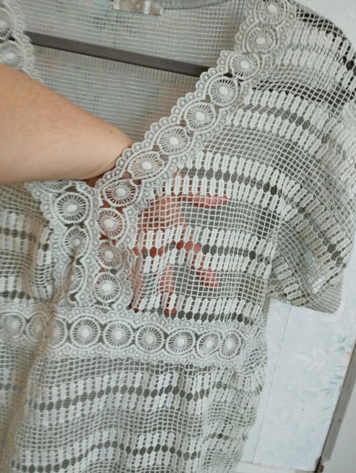 Haut en maille taille 44 46 - photo numéro 3