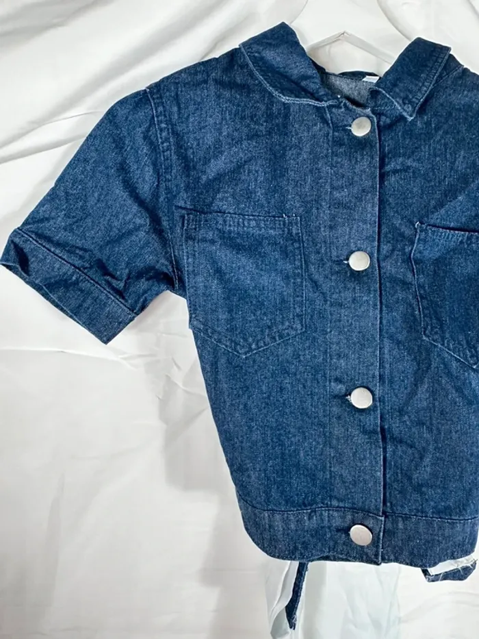 Top court en jean AliExpress - photo numéro 4