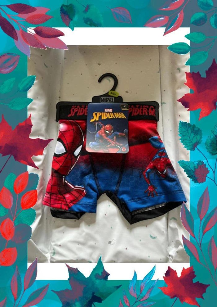 Boxer enfant Marvel taille 4/5 ans