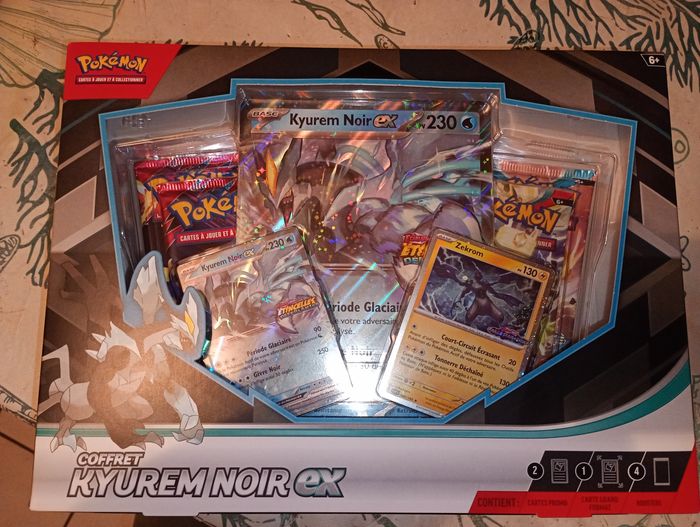 Coffret pokémon Kyurem noir ex