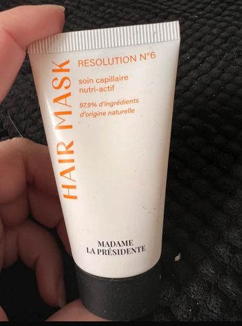 Hair masque soin nutritif madame la présidente blissim