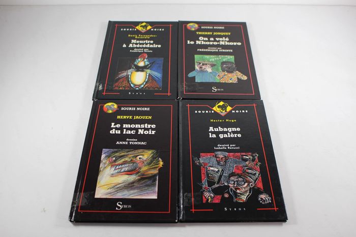 Syros Souris Noire 1981 Lot de 4 tomes