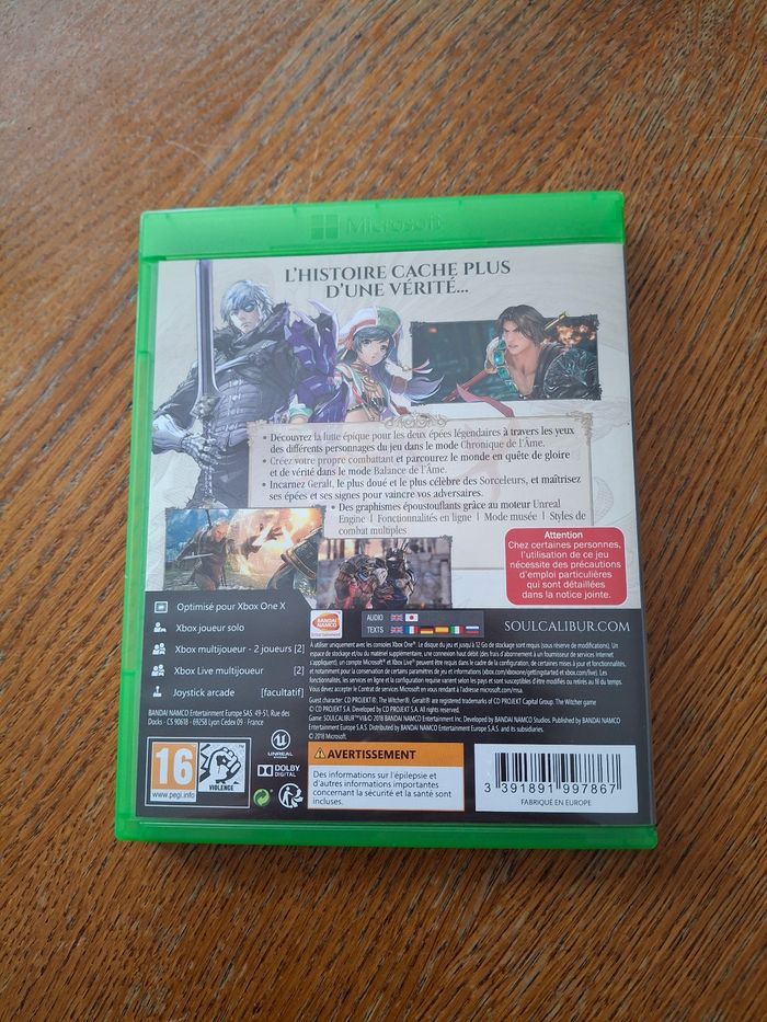 Jeu xbox one soulcalibur vi - photo numéro 2