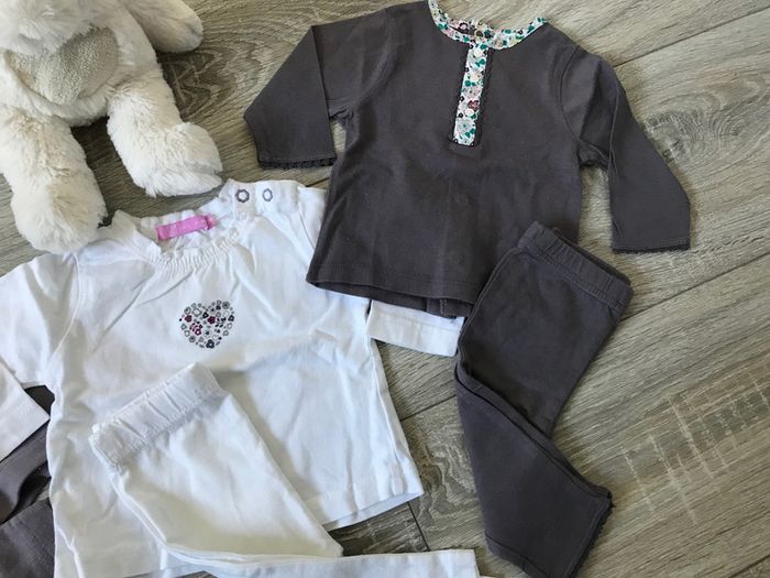 Lot 3 ensembles 3 mois fille - photo numéro 2