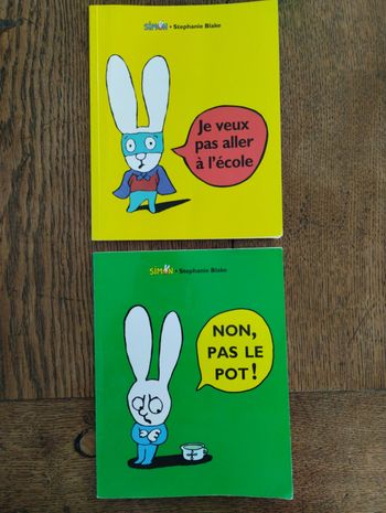 Lot de 2 livres Simon 💚