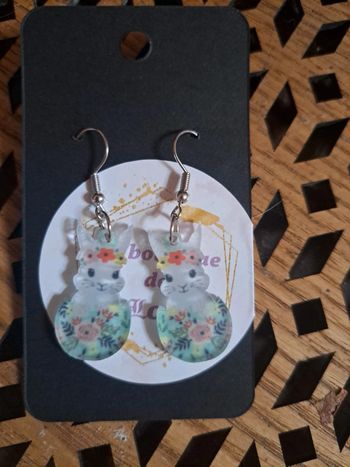 Boucles d'oreilles pâques