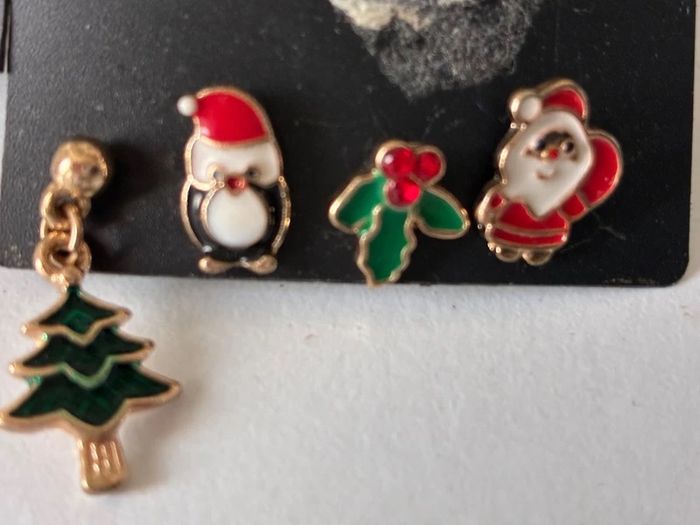 Noël - Pendentifs et boucles d’oreilles pour enfants - photo numéro 3