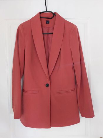 Tailleur vieux rose