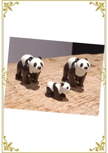 Famille pandas playmobil