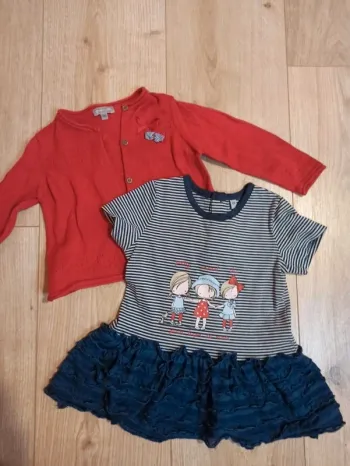 Ensemble robe et gilet