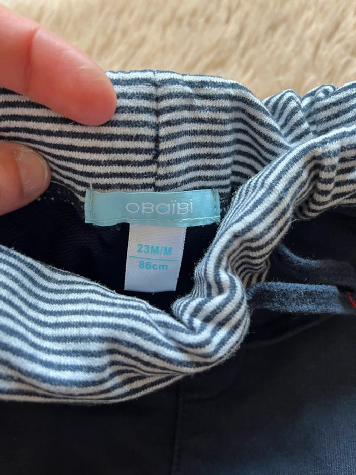 Pantalon bleu marine - photo numéro 4