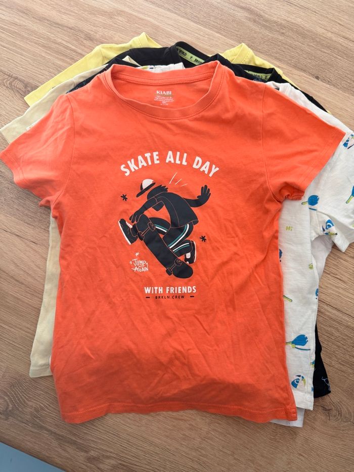 Lot 8 t-shirts manches courtes 8 ans - photo numéro 2