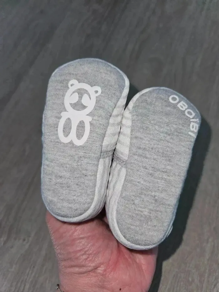 Chaussons bébé 0/6 mois obaïbi - photo numéro 4