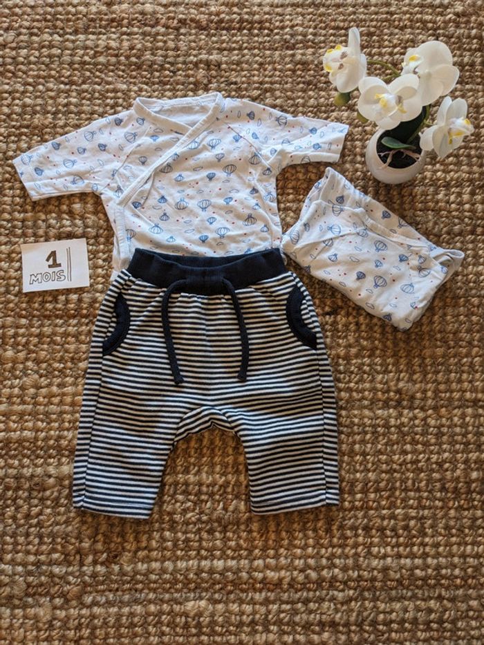 Ensemble jogging chaud et 2 bodies