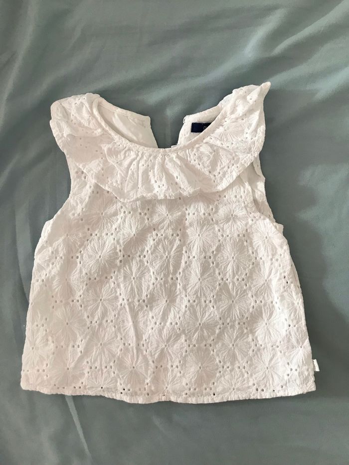 Haut sans manches fille Okaidi taille 4 ans