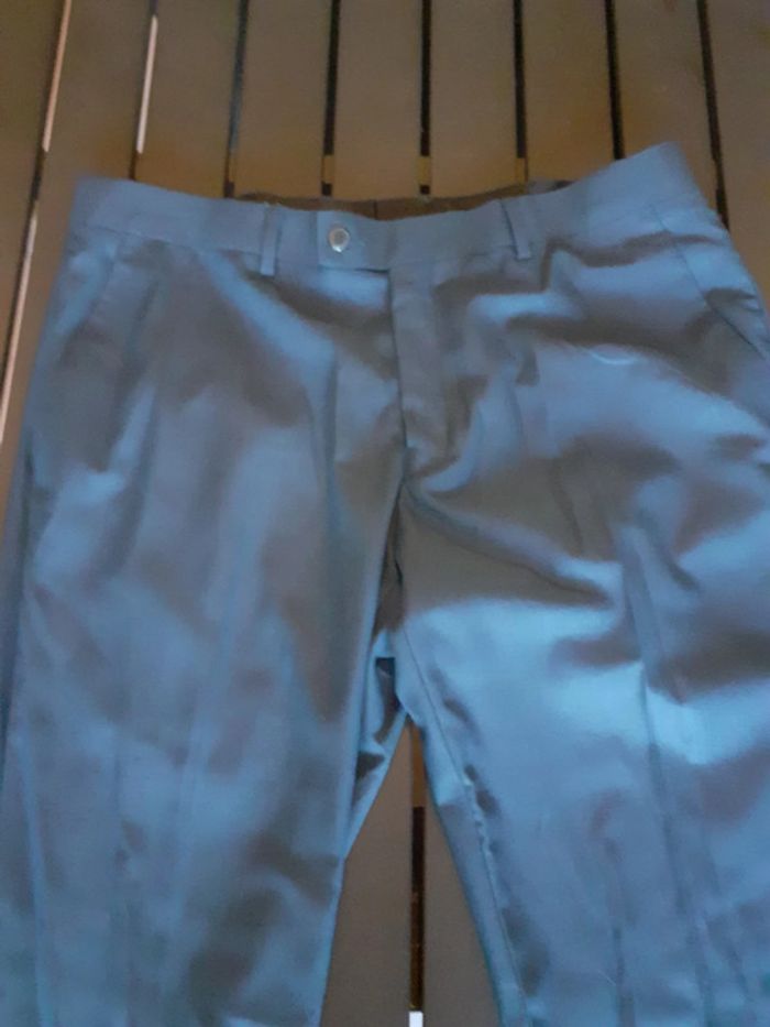 Costume homme pantalon t44/veste t52 - photo numéro 8
