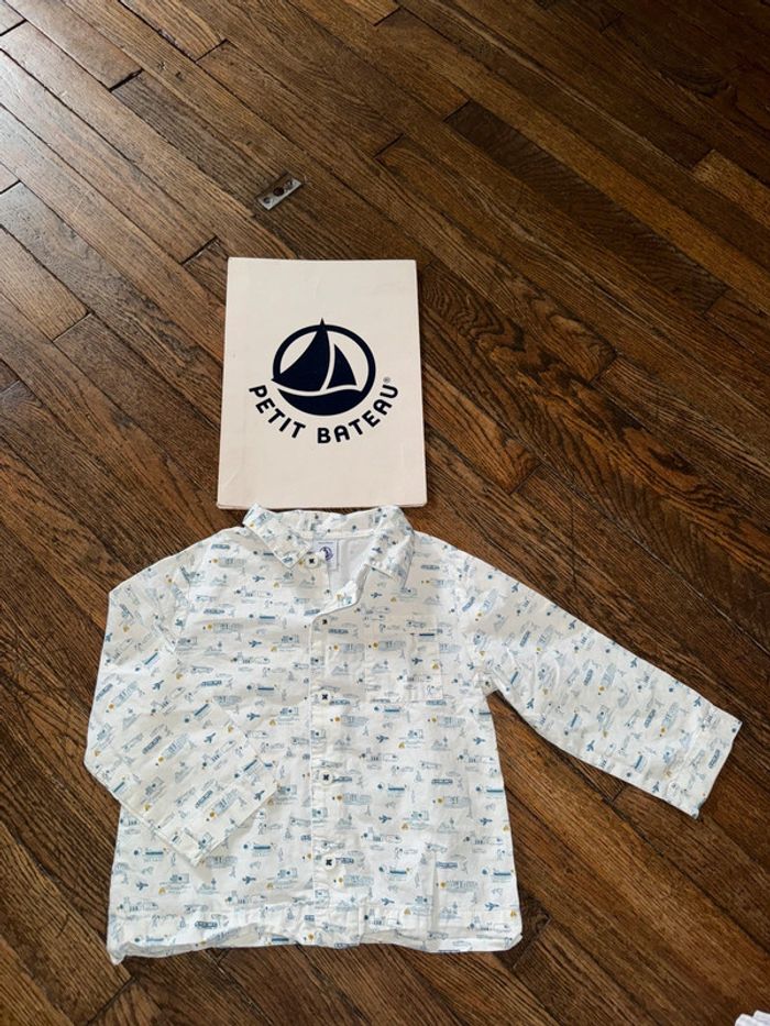 Chemise petit bateau  3 ans