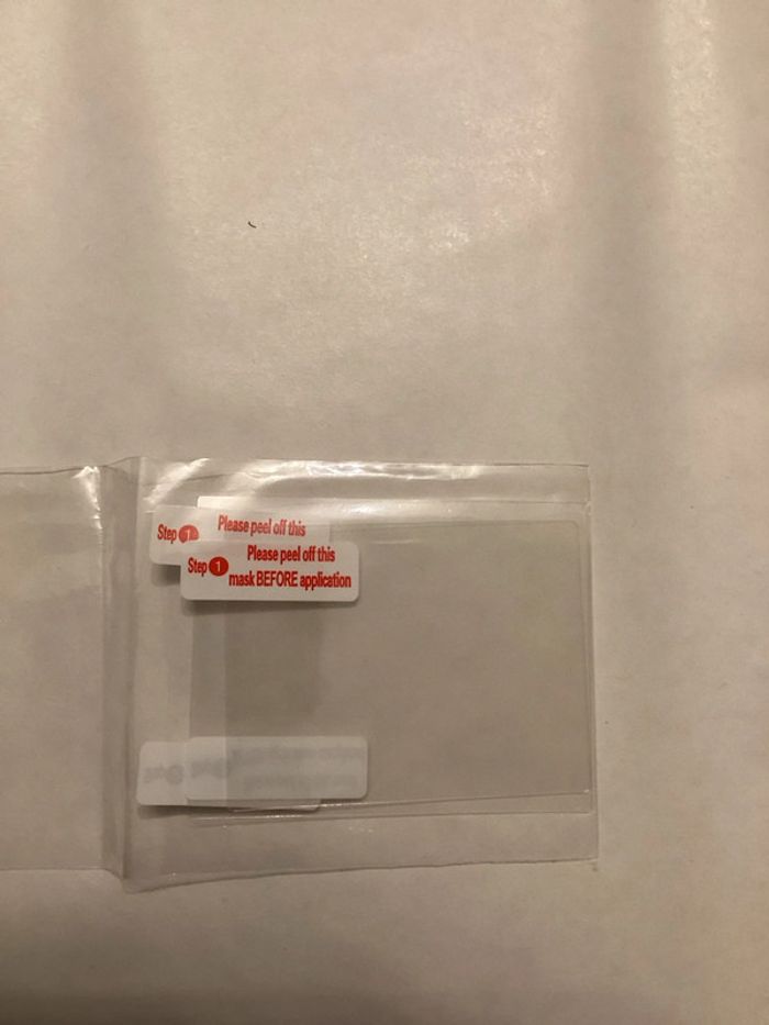 vitre de protection haut et bas pour Nintendo ds