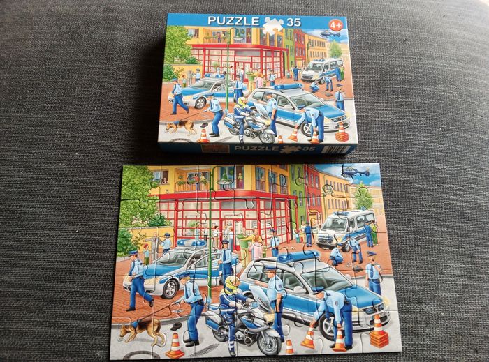 Puzzle Policiers 35 pièces - photo numéro 3